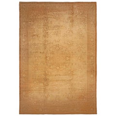Antique Indian Agra Rug. Size: 15 ft 10 in x 24 ft 
