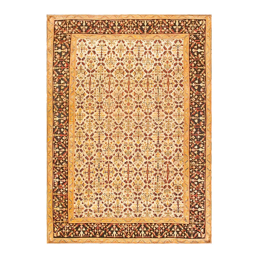 Tapis indien antique d'Agra