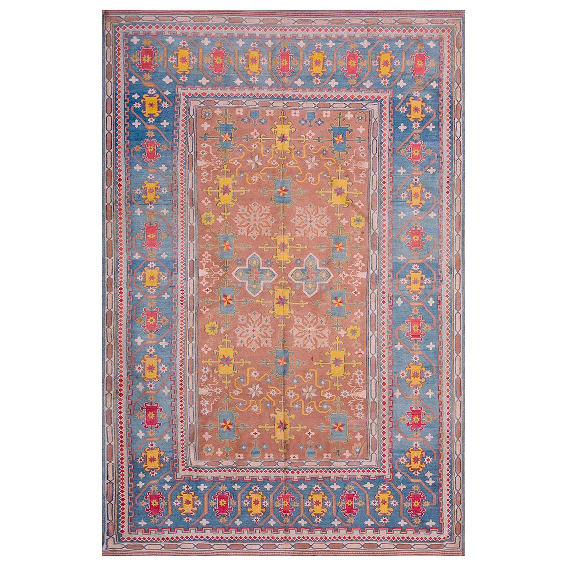 Antique Indian Agra Rug For Sale