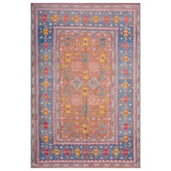 Antique Indian Agra Rug