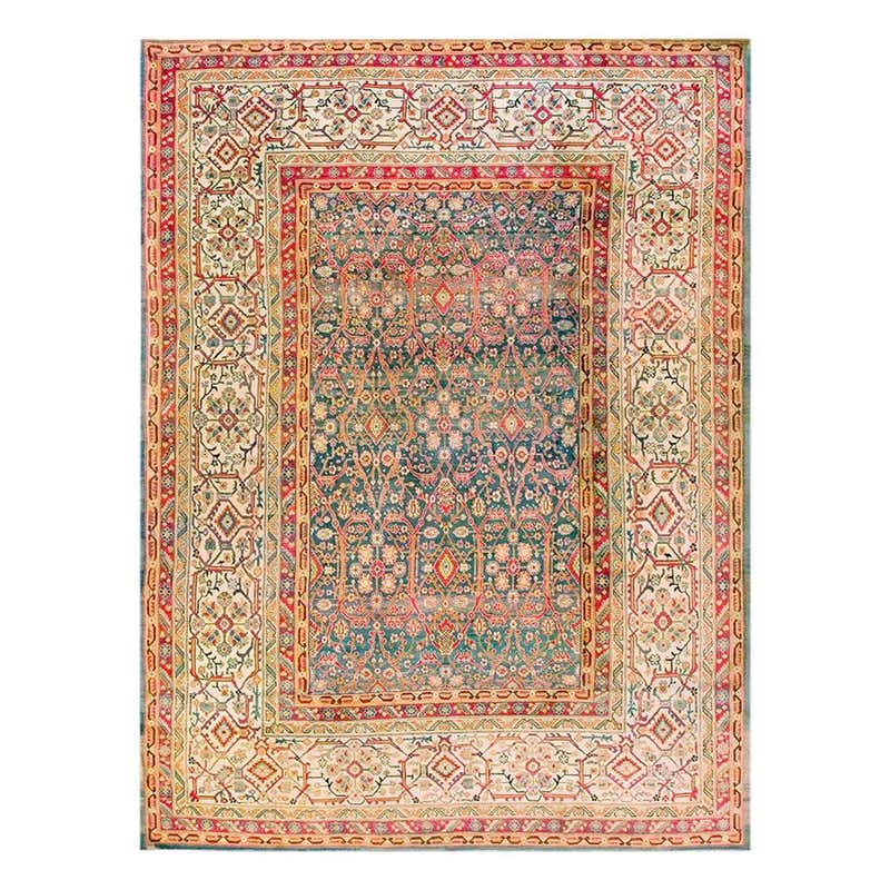 Antique Indian Agra Rug For Sale at 1stDibs