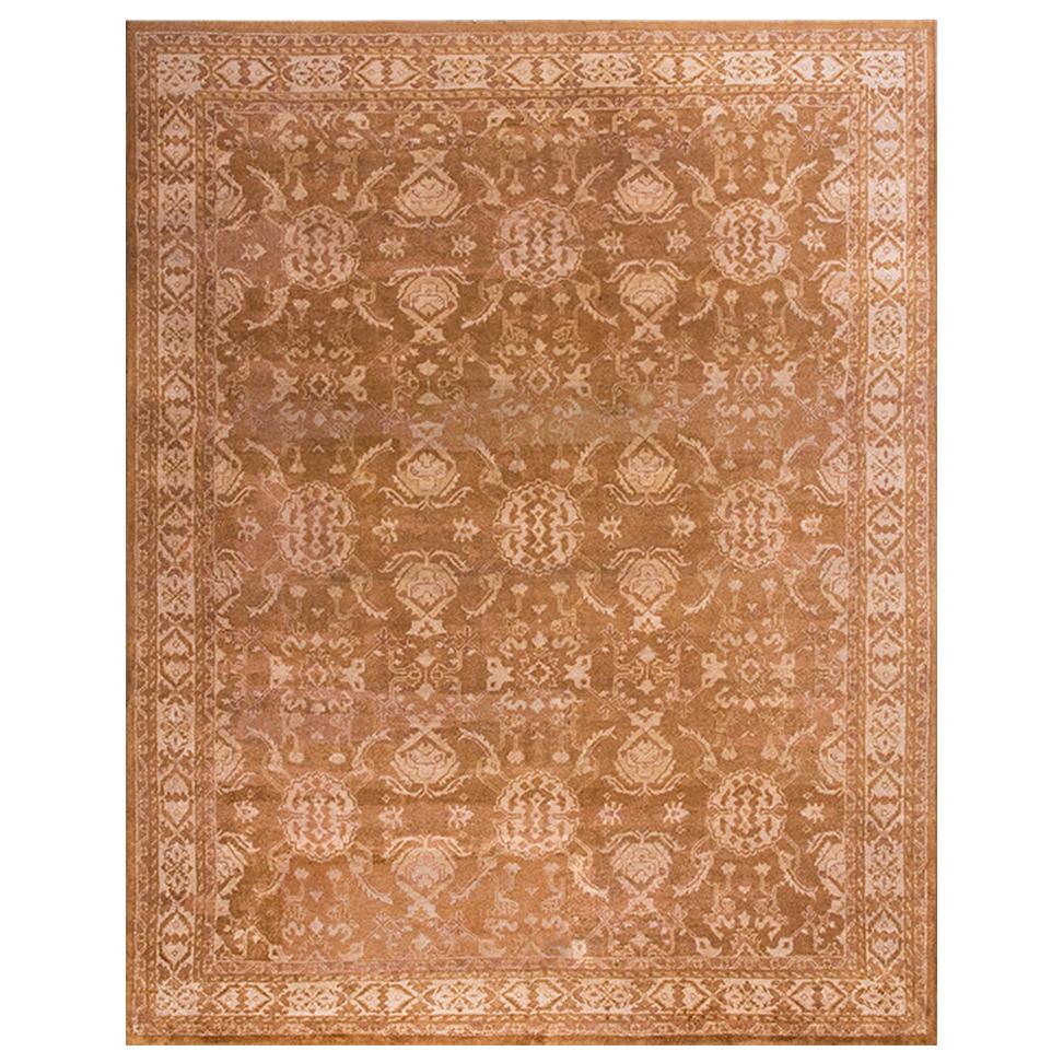 Indischer Agra-Teppich des frühen 20. Jahrhunderts ( 9' x 11'8" - 275 x 355")