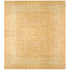 Antique Late 19th Century Indian Amritsar Carpet ( 14
6" x 15
6" - 442 x 472 )