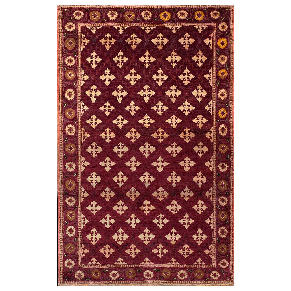 Antiker indischer Agra-Teppich im Angebot