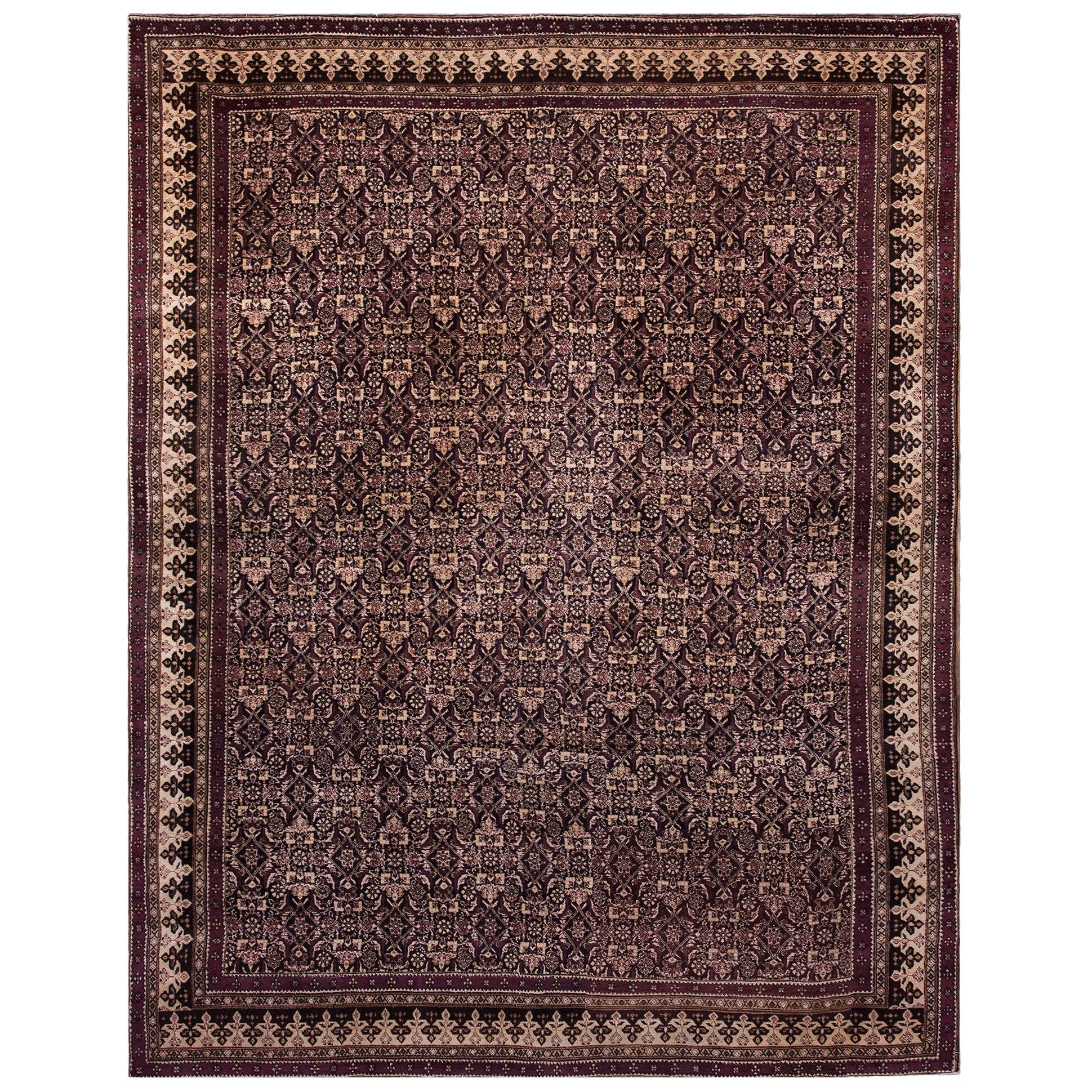 Antique Indian Agra Rug