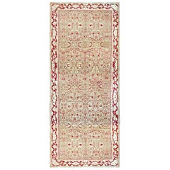 Antique 19th Century Indian Agra Carpet ( 11’ x 29’ - 335 x 883 )