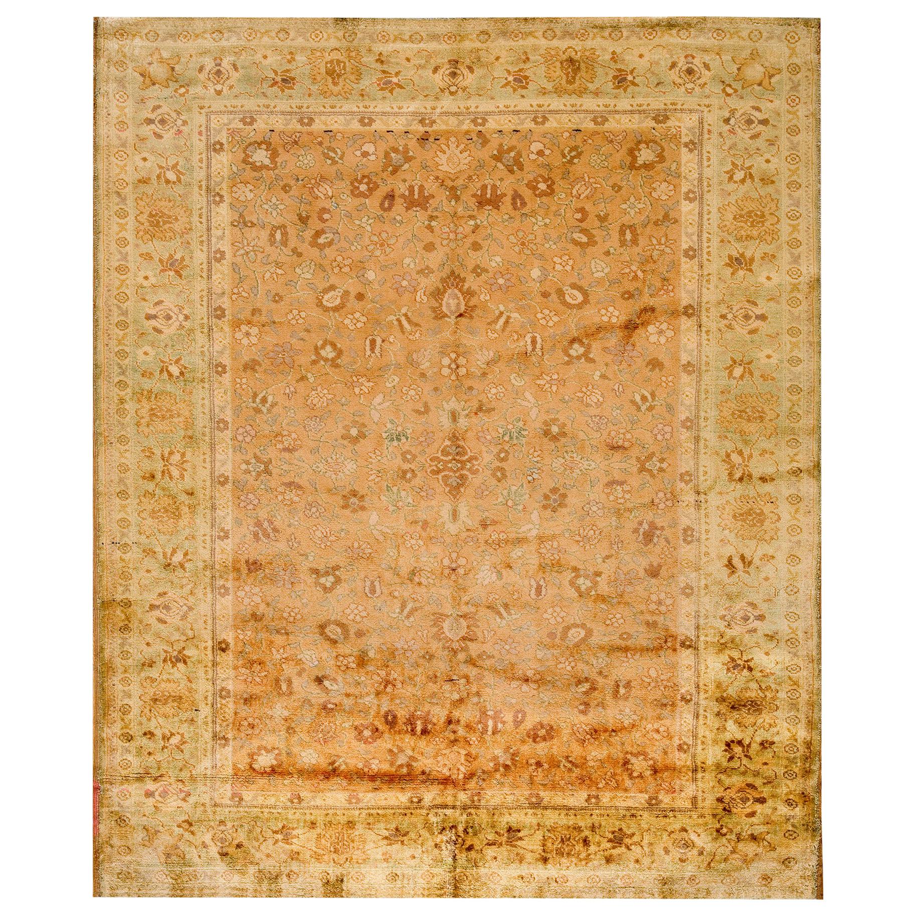 Alfombra antigua india Agra en venta
