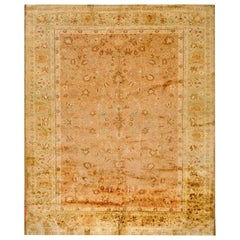 Antique Indian Agra Rug