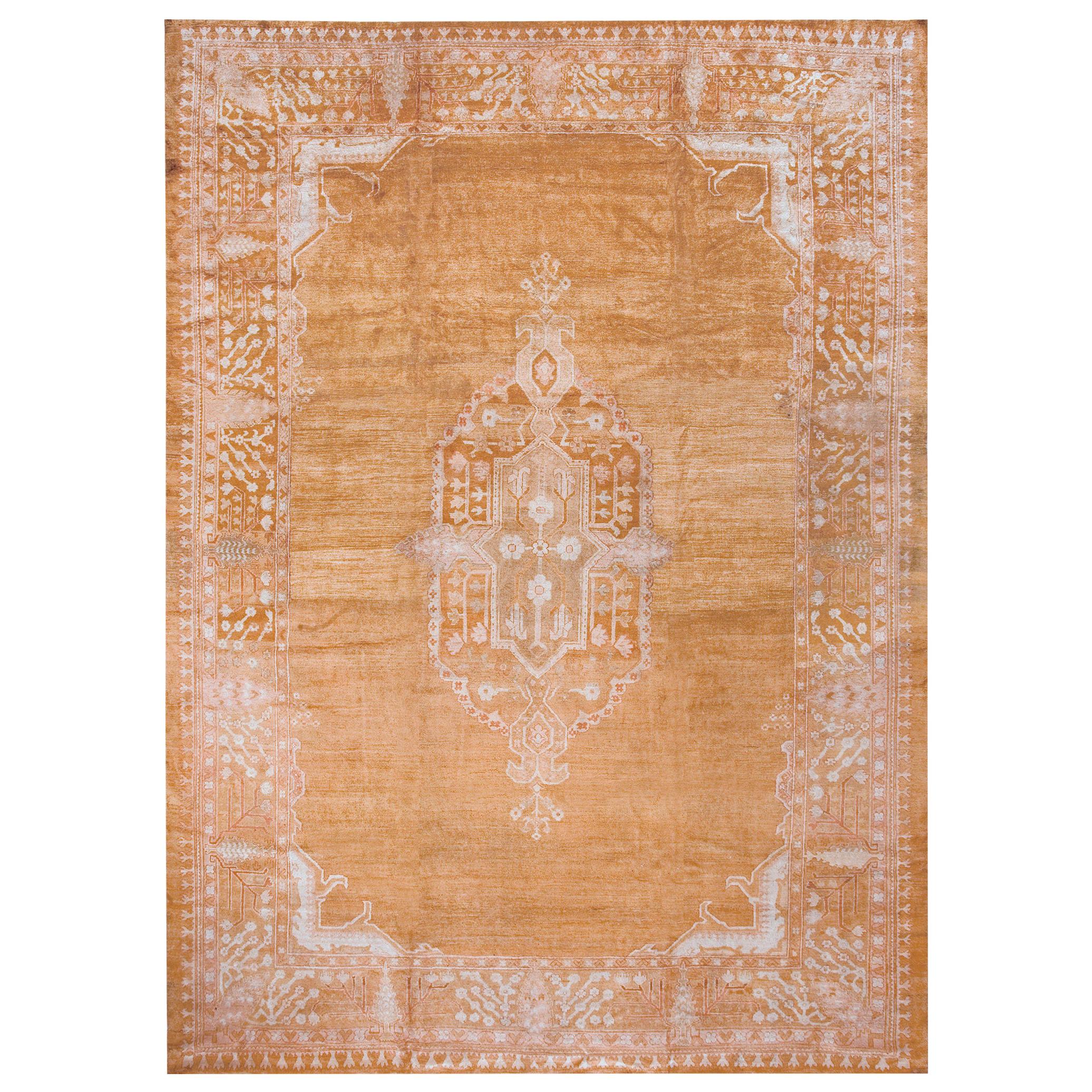 Antique Indian Agra Rug