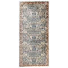 Antique Indian Agra Rug. Size: 13 ft 7 in x 30 ft 4 in