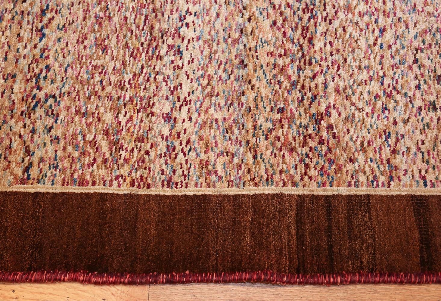 Antiker indischer Agra-Teppich, Herkunft: Indien, Um die Wende des 20. Jahrhunderts - Größe: 4 ft x 5 ft 8 in (1,22 m x 1,73 m)


