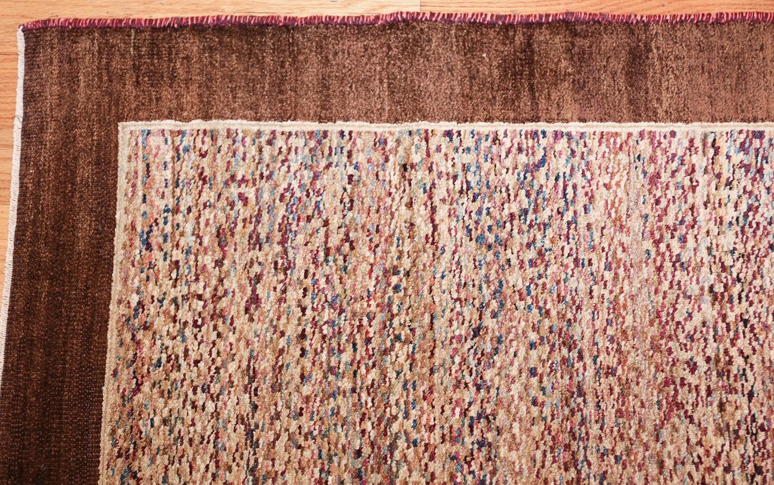 Antiker indischer Agra-Teppich. Größe: 4 ft x 5 ft 8 in (Handgeknüpft) im Angebot