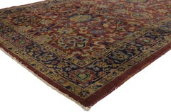 Antique Indian Agra William Morris Inspired Gallery Rug with Arts & Crafts Style