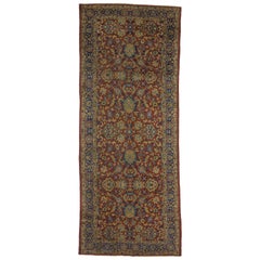 Antique Indian Agra William Morris Inspired Gallery Rug with Arts & Crafts Style