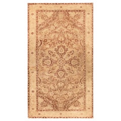 Antique Indian Amritsar Area Rug. 4 ft x 7 ft 6 in