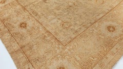 Doris Leslie Blau Antique Indian Amritsar Botanic Handmade Wool Rug