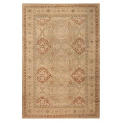 Antiker indischer Amritsar-Teppich. 11 ft 2 in x 16 ft 7 in