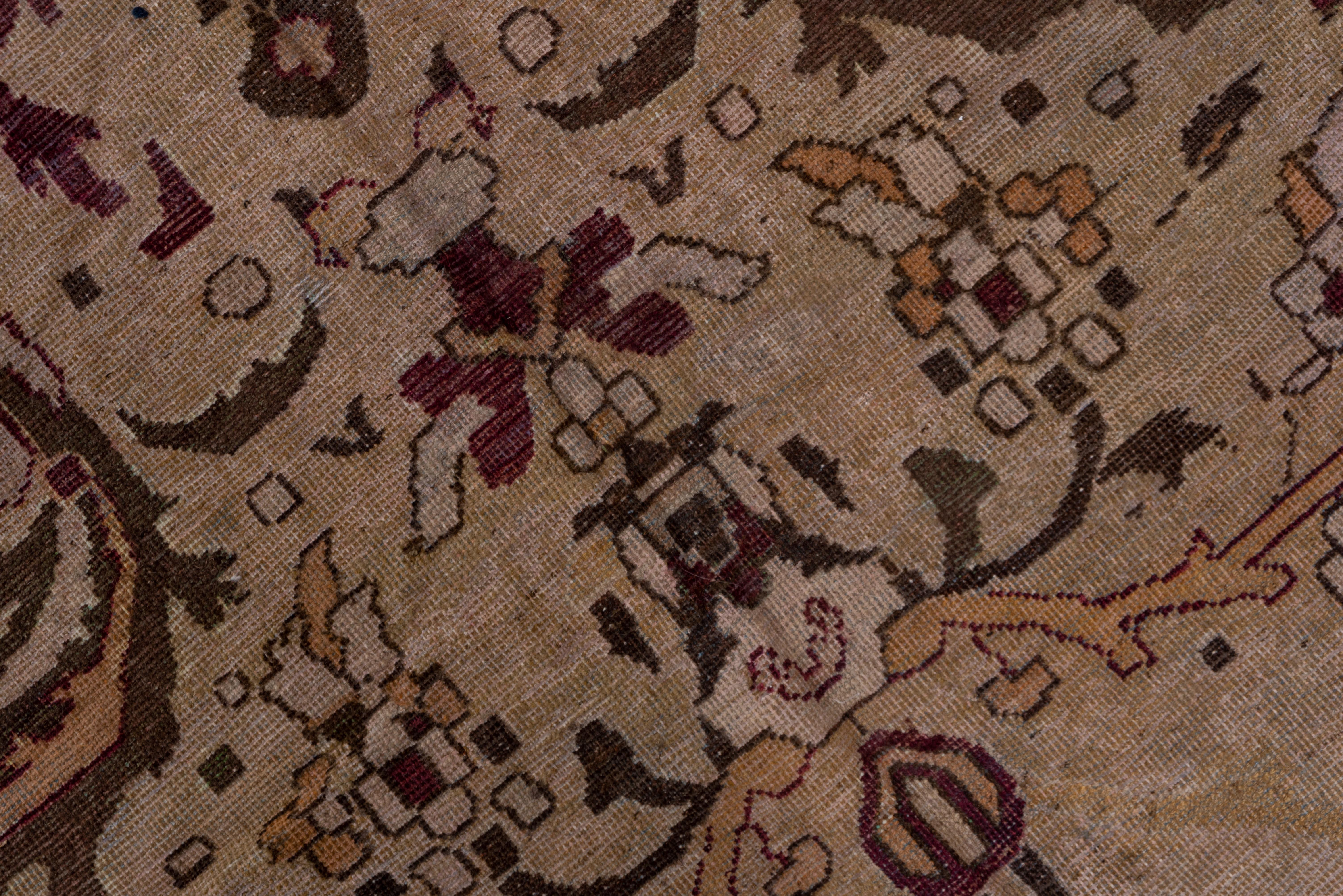 Hand-Knotted Antique Indian Amritsar Carpet, circa 1920s For Sale