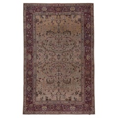 Antique Indian Amritsar Carpet, circa 1920s