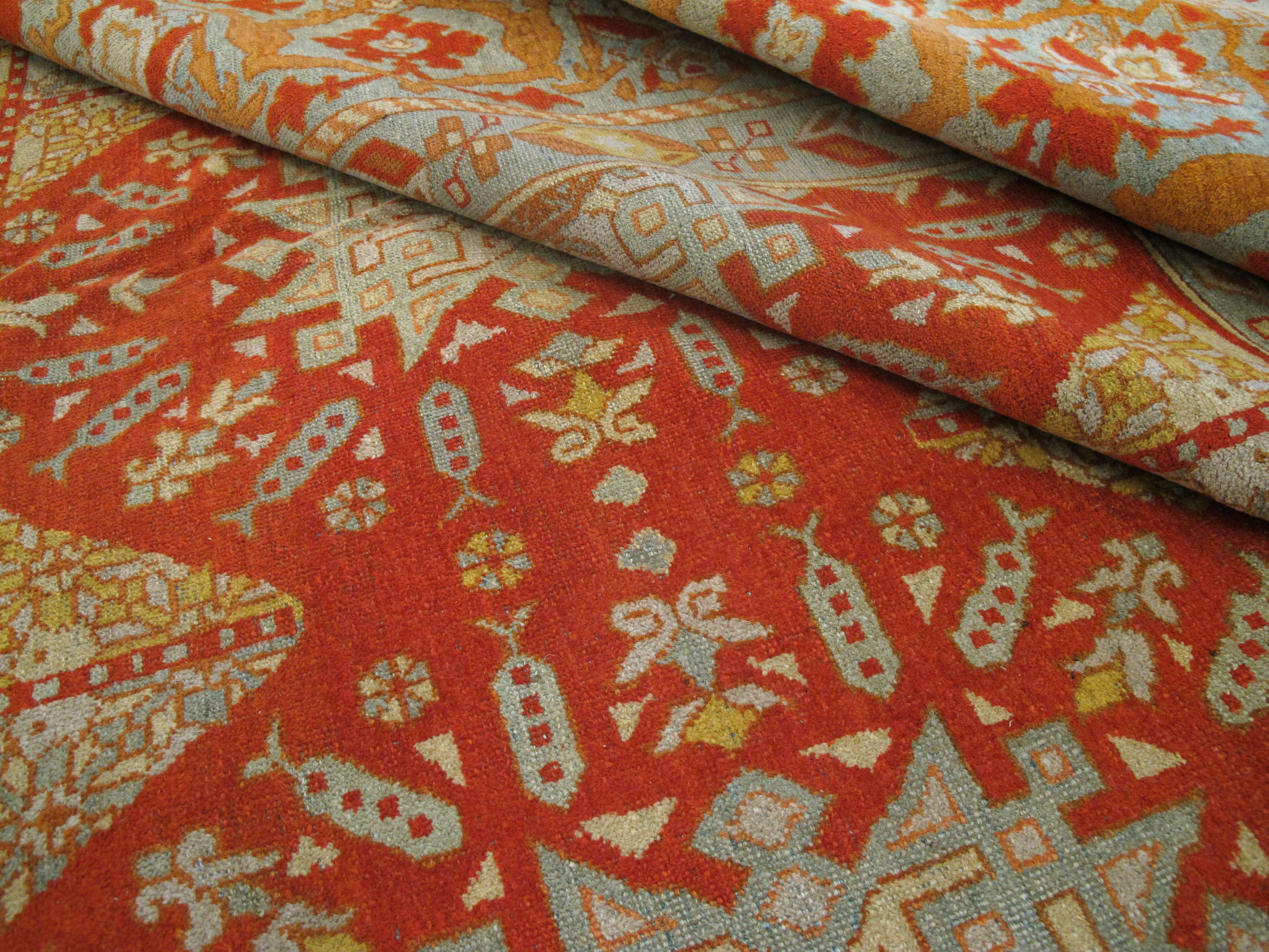 Antique Indian Amritsar Carpet For Sale 1