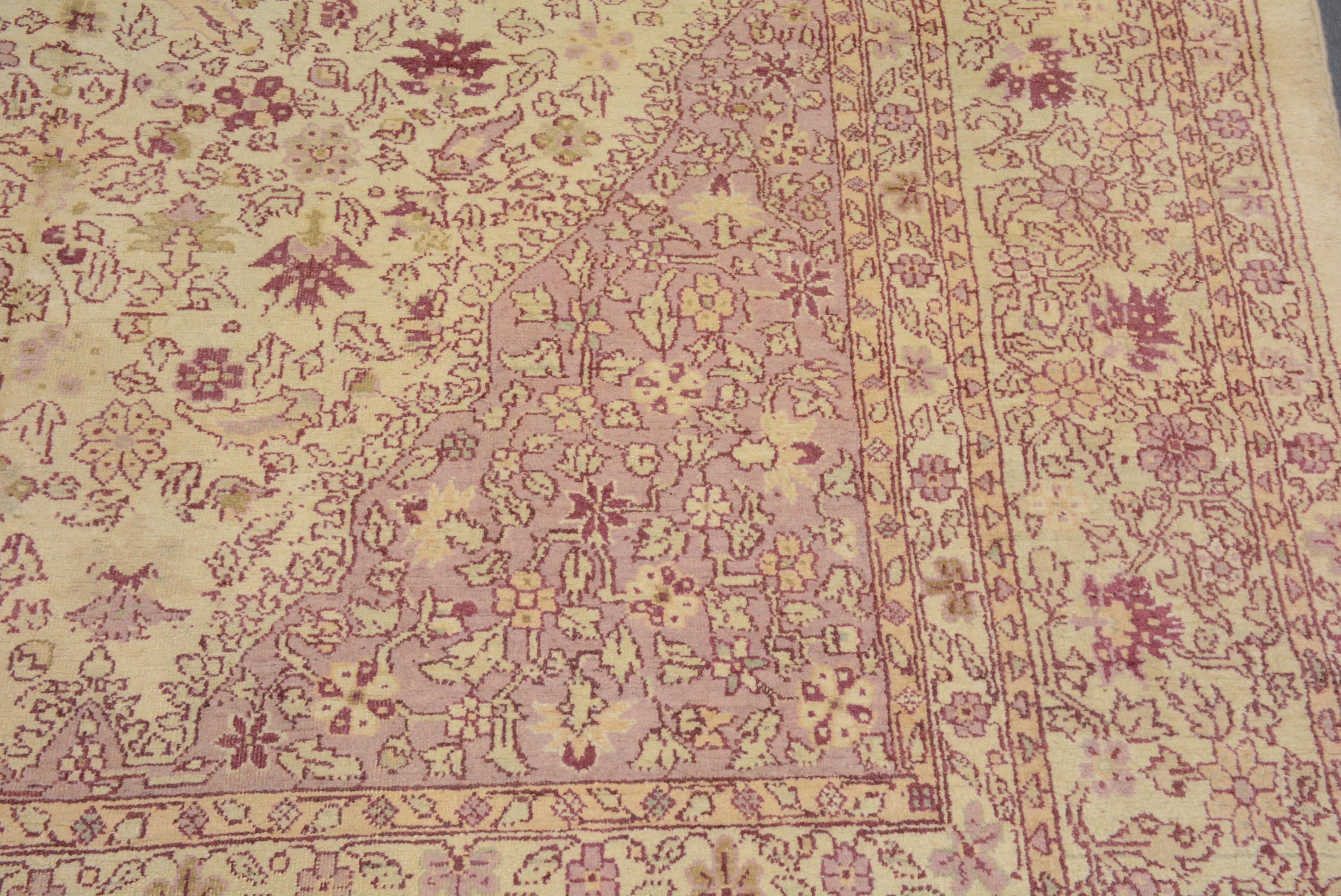 Antiker indischer Amritsar-Teppich (Gewebt) im Angebot