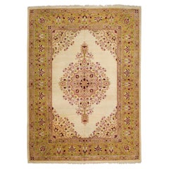 Antique Indian Amritsar Carpet