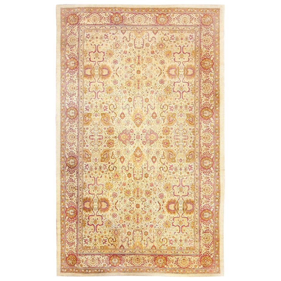Antique Indian Amritsar Carpet. Size: 11 ft x 17 ft 6 in (3.35 m x 5.33 m)