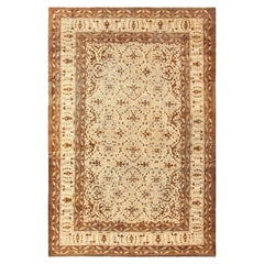Antique Indian Amritsar Carpet. Size: 8 ft 8 in x 12 ft 9 in (2.64 m x 3.89 m)