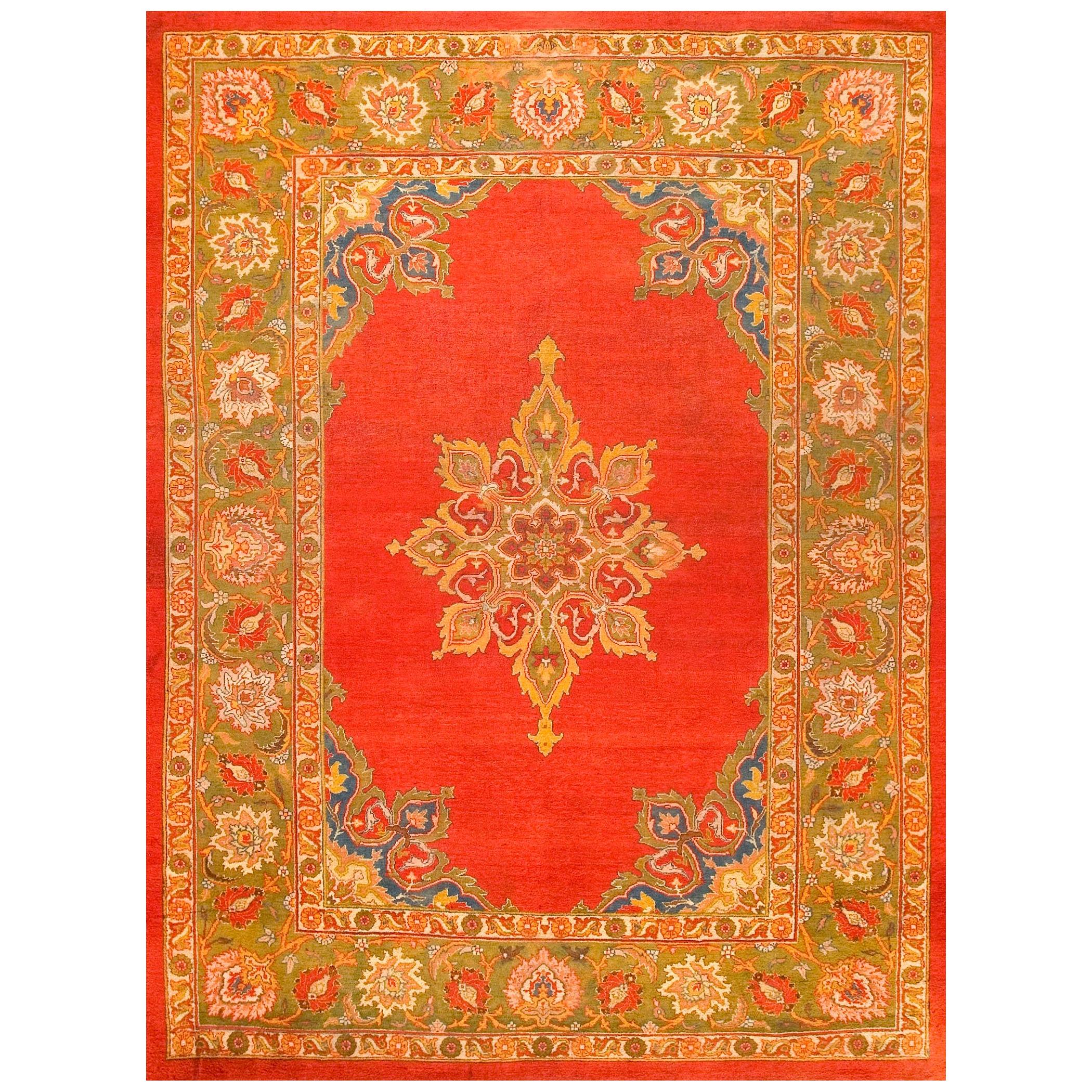 Early 20th Century N. Indian Amritsar Carpet ( 9' x 12' - 275 x 365 ) For Sale
