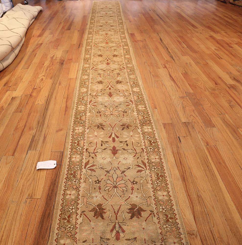 Agra Antique Indian Amritsar Hallway Runner. 2 ft 4 in x 22 ft 5 in   For Sale