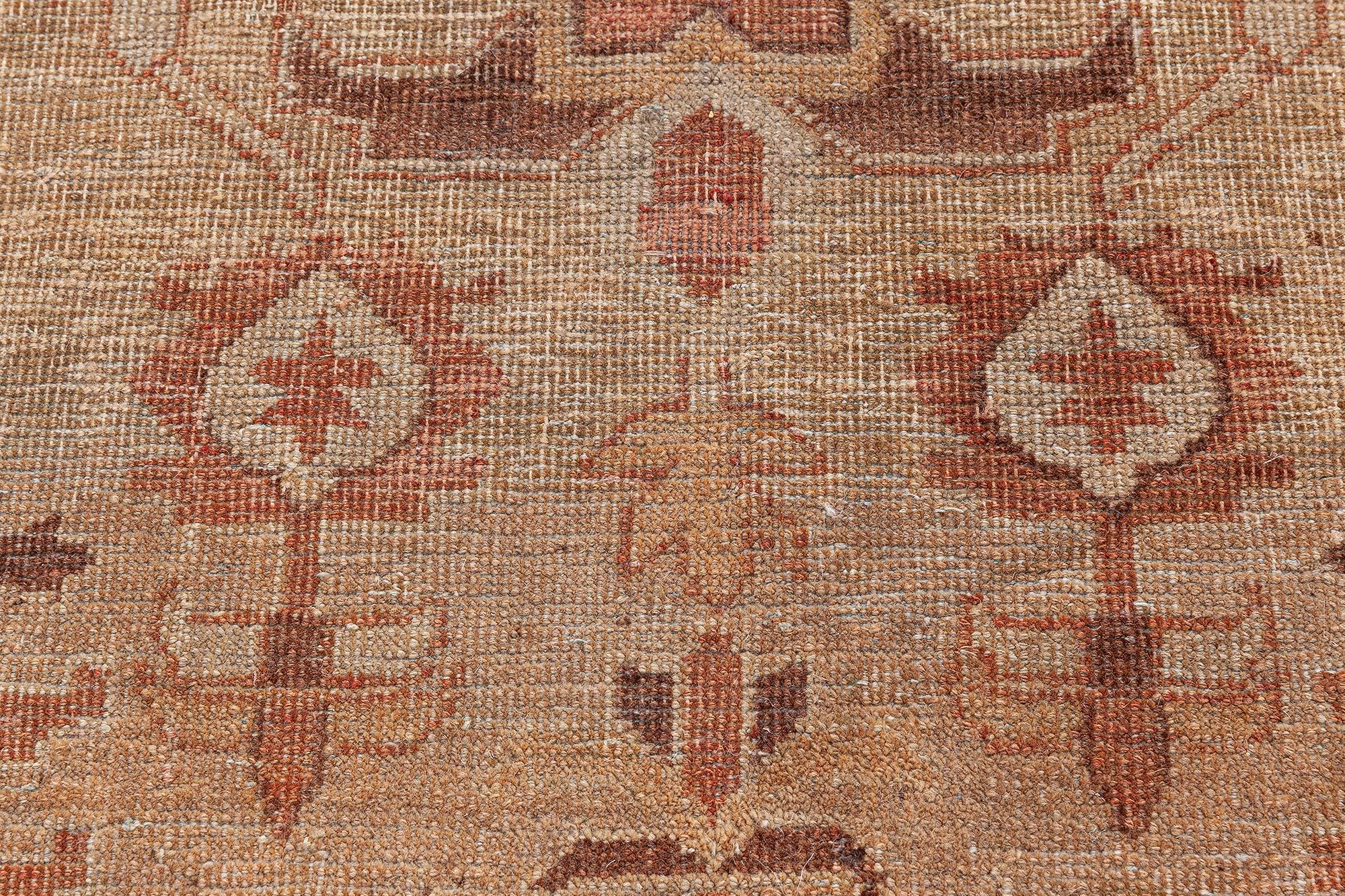 Indien Tapis d'Amritsar indien ancien Doris Leslie Blau noué à la main en vente