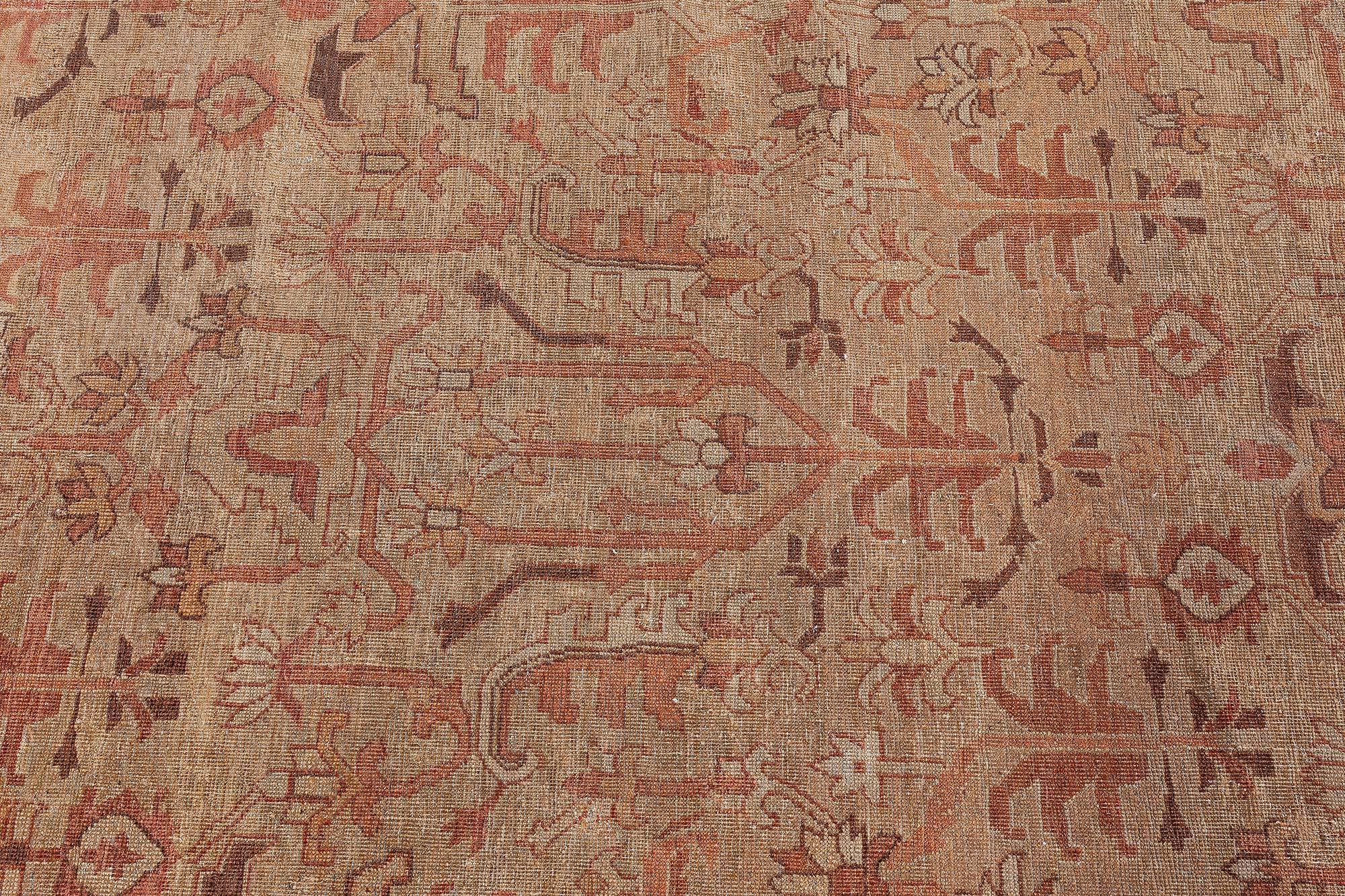 Tapis d'Amritsar indien ancien Doris Leslie Blau noué à la main Bon état - En vente à New York, NY