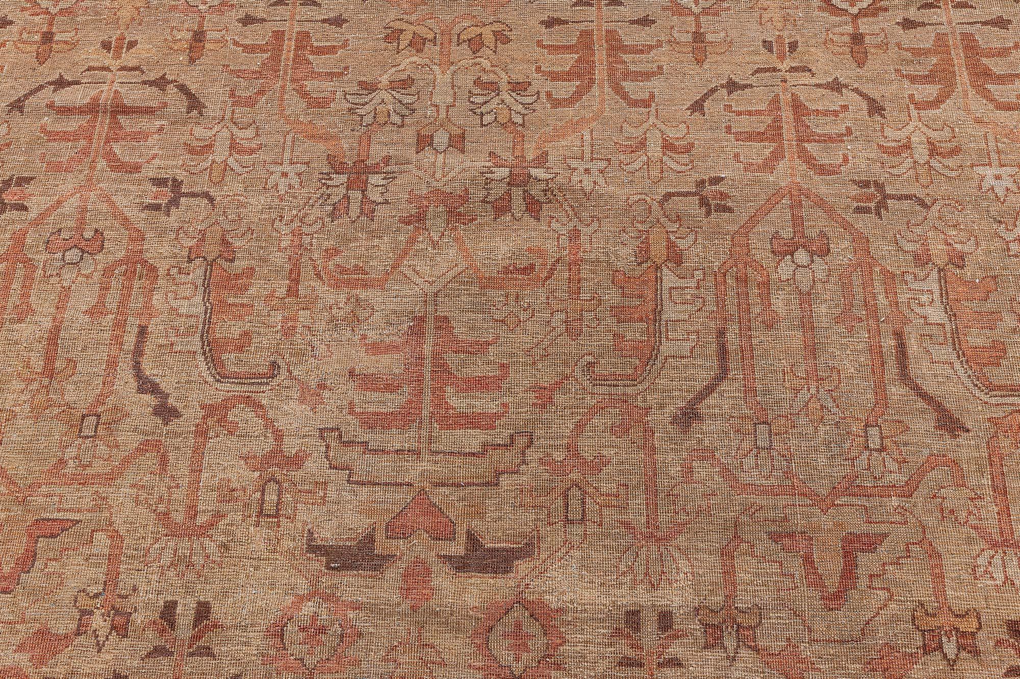20ième siècle Tapis d'Amritsar indien ancien Doris Leslie Blau noué à la main en vente