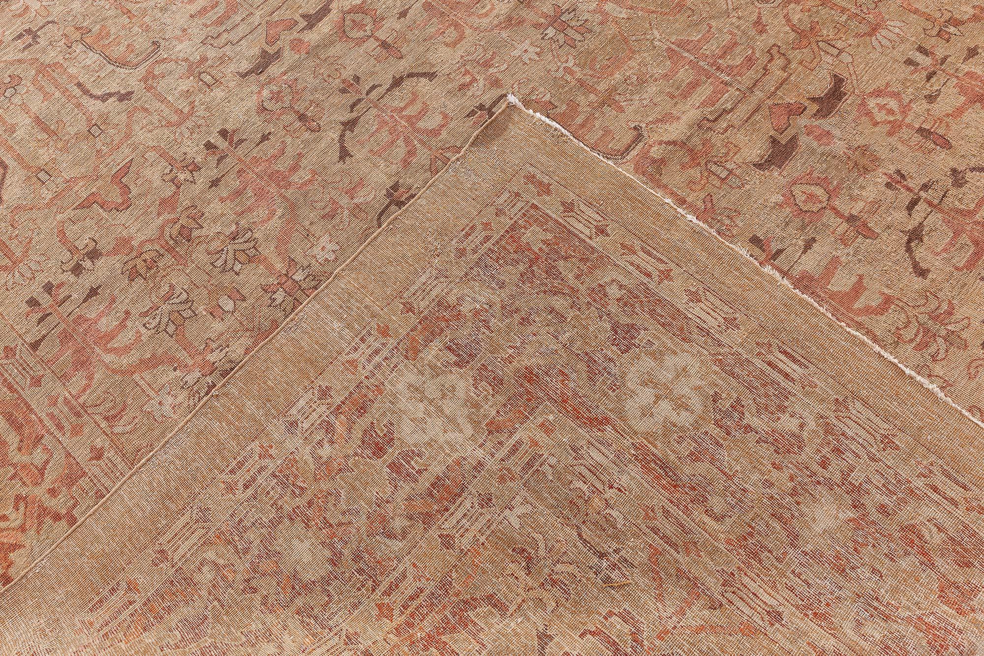 Tapis d'Amritsar indien ancien Doris Leslie Blau noué à la main en vente 2