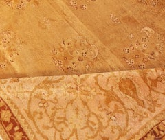 Doris Leslie Blau Antique Indian Amritsar Handmade Wool Rug