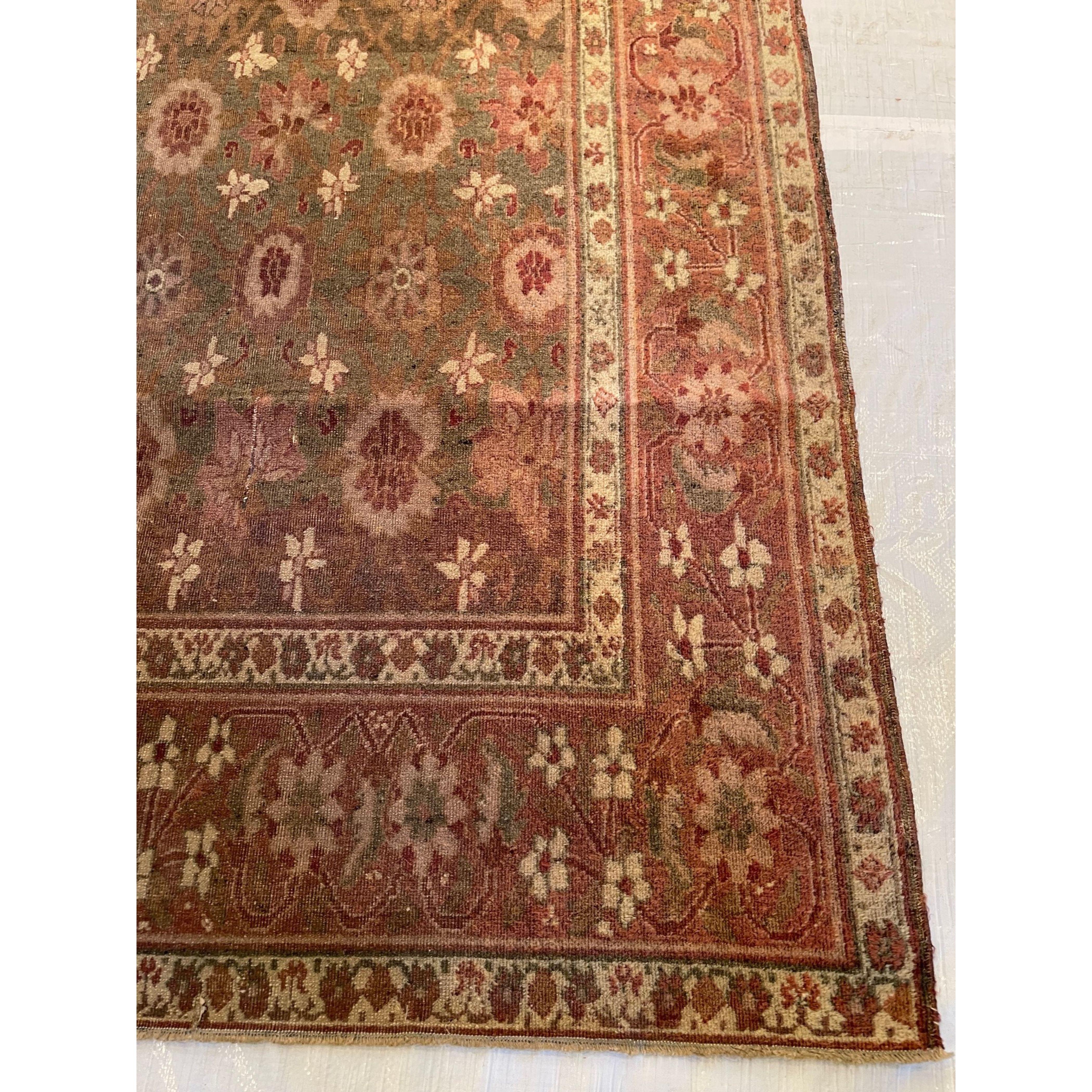 Other Antique Indian Amritsar Rug - 16'0'' X 9'0'' For Sale