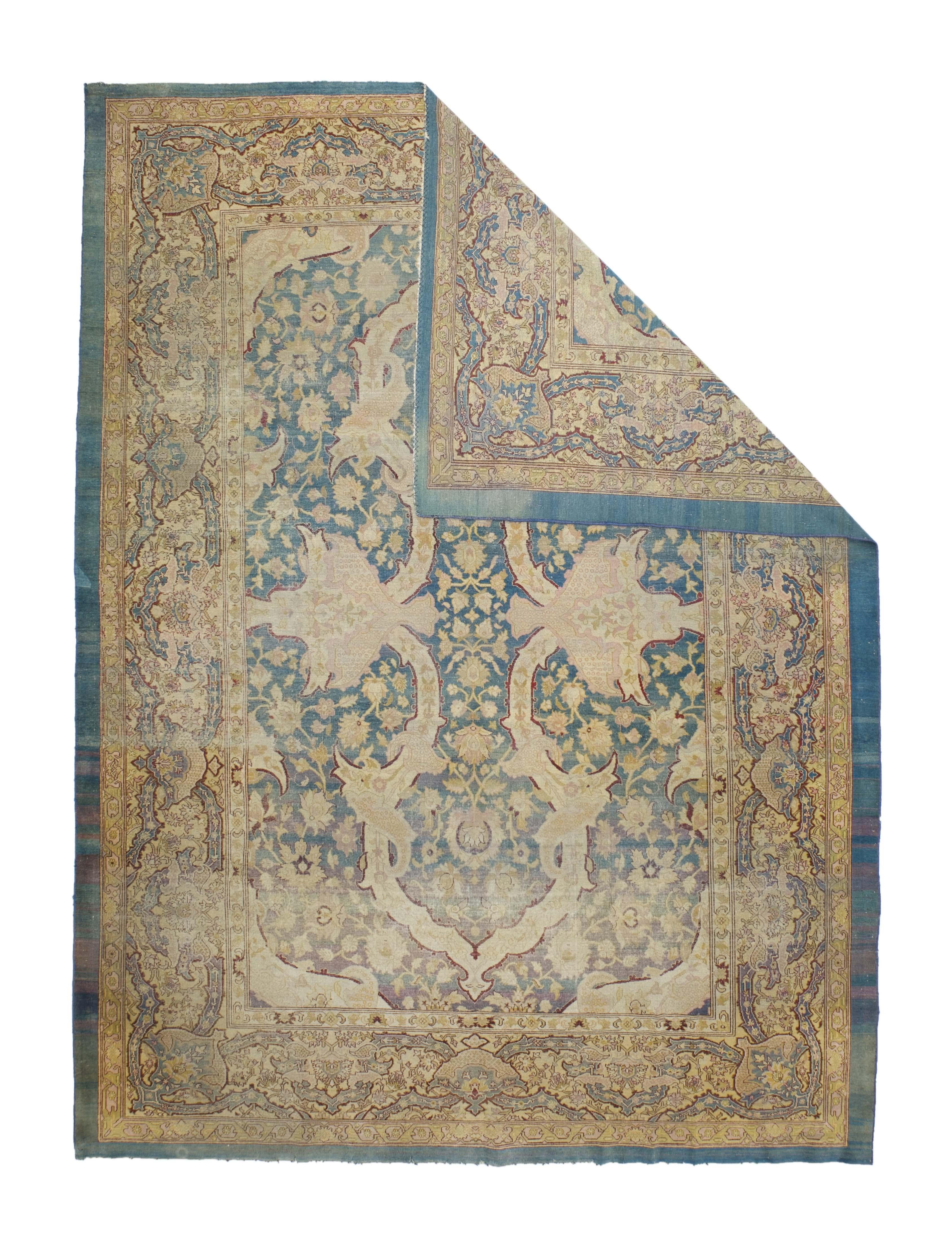 Tappeto antico indiano Amritsar 8'10