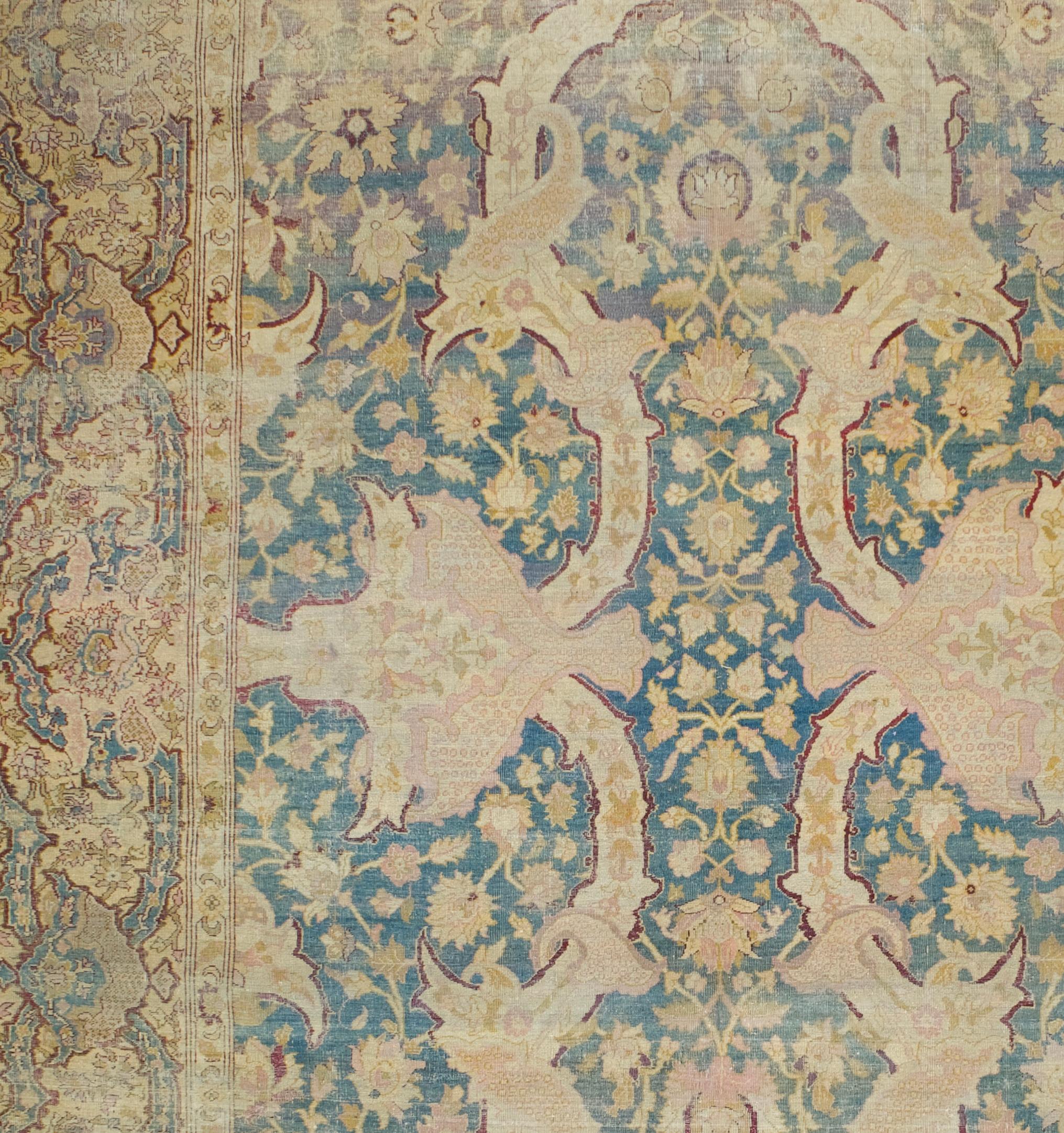 XX secolo Tappeto antico indiano Amritsar 8'10