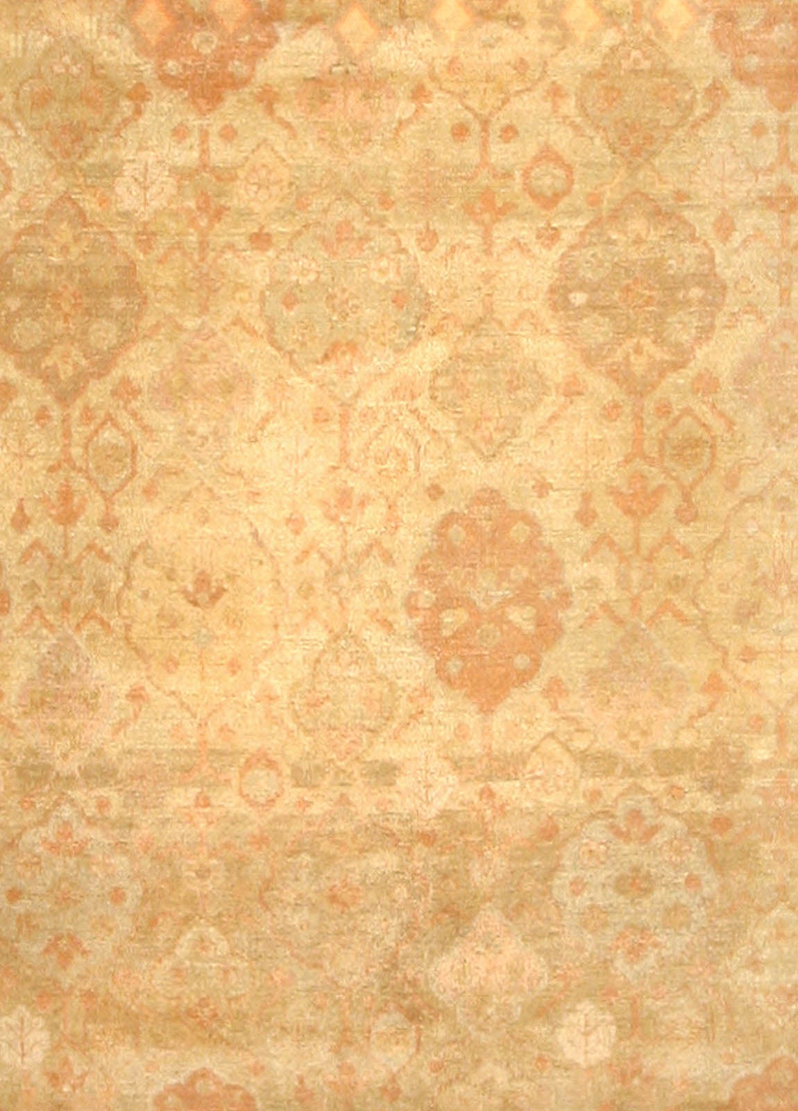 Antique Indian Amritsar handmade wool rug
Size: 11'11