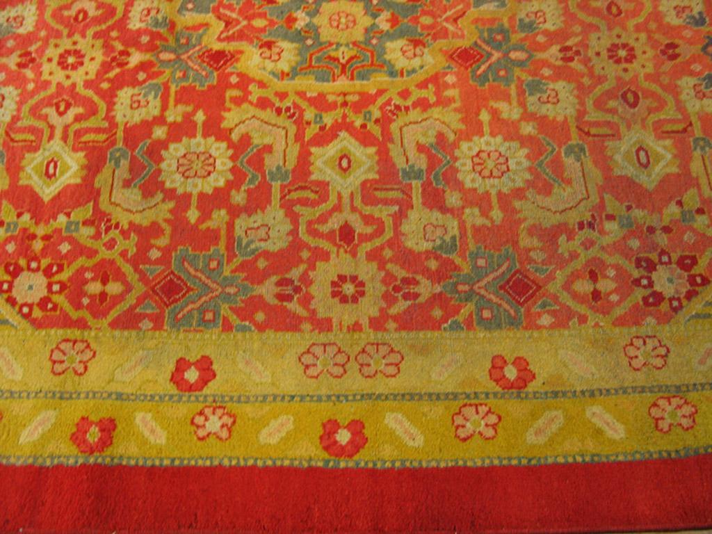 Agra Early 20th Century N. Indian Amritsar Carpet ( 9'6