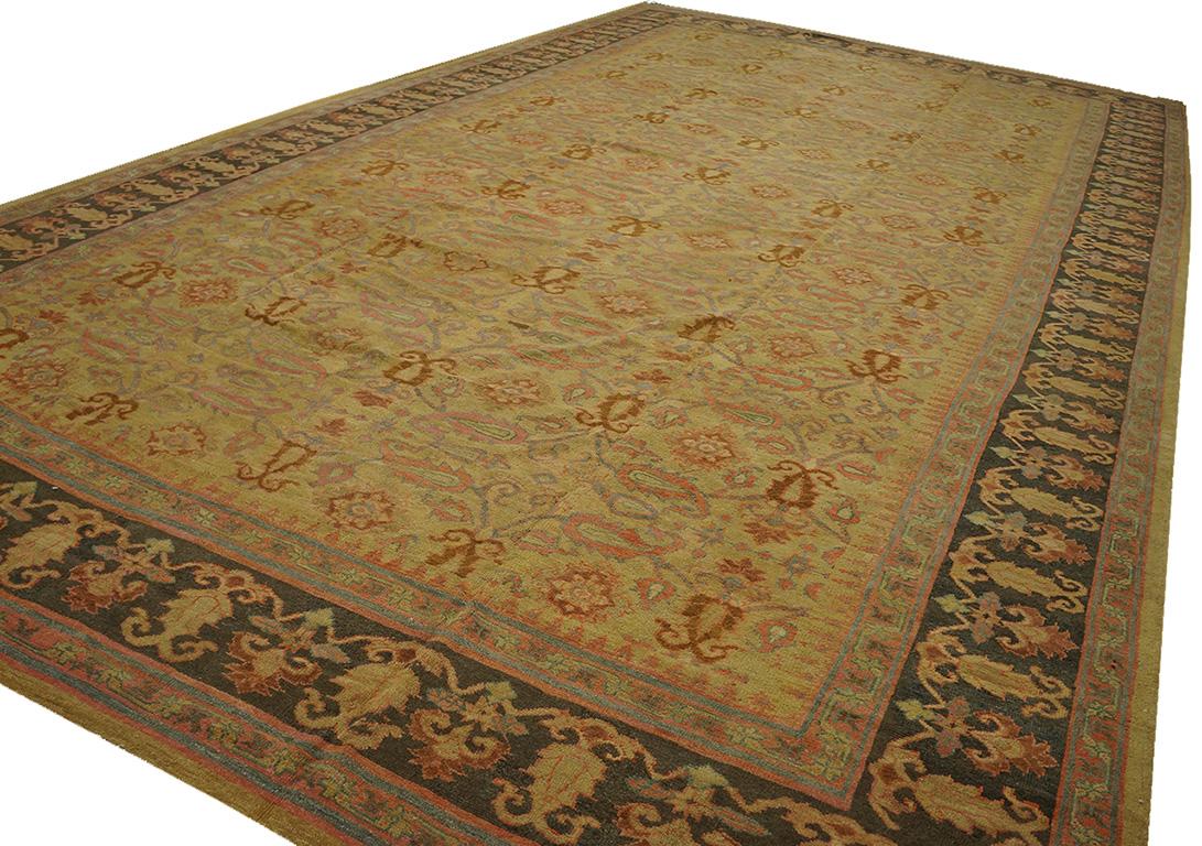 Antique Indian Amritsar rug. Measures: 11'9
