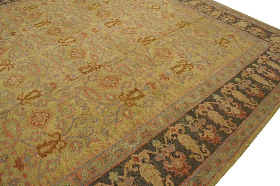 Late 19th Century Antique Indian Amritsar Rug For Sale