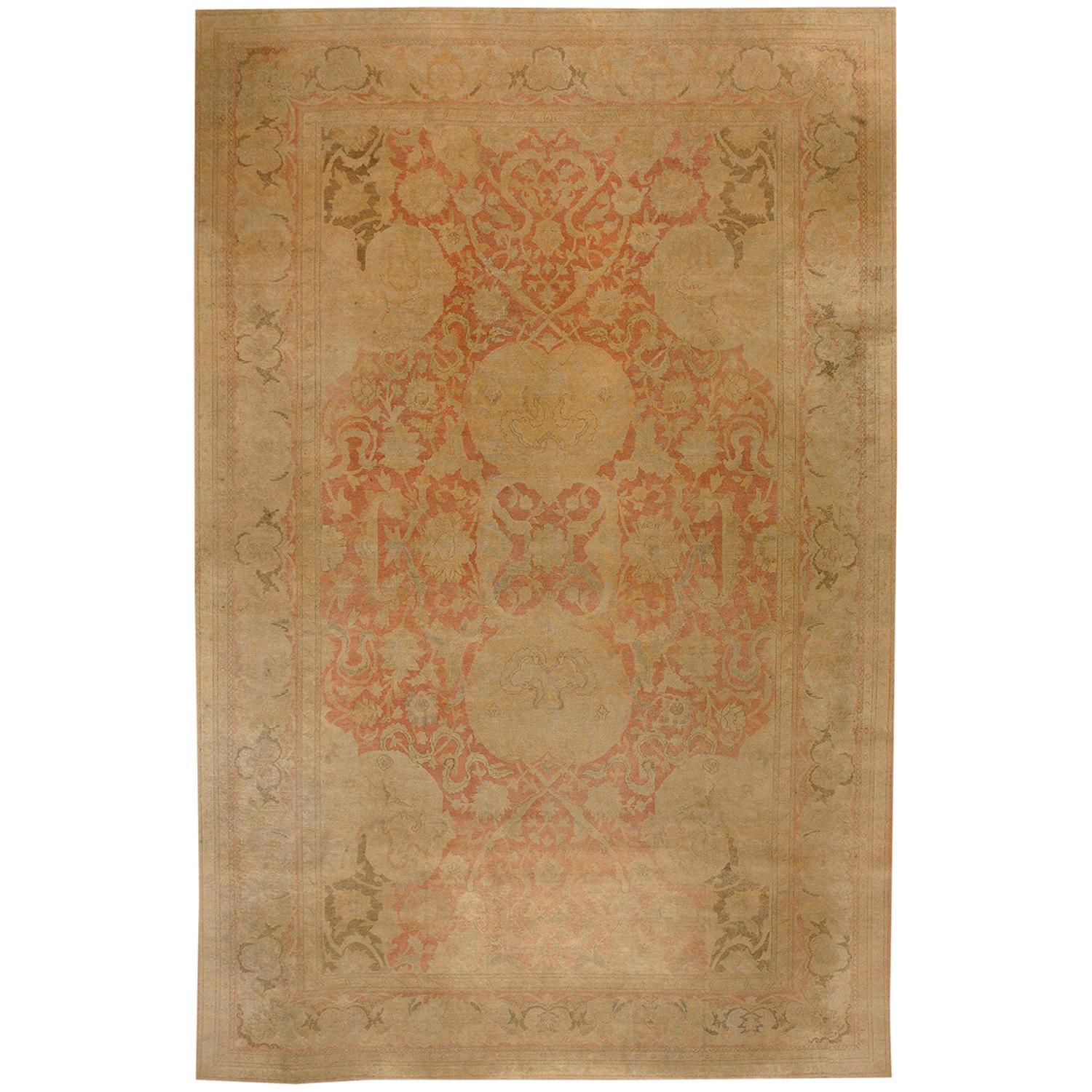 Late 19th Century N. Indian Amritsar Carpet ( 11' x 17'2" - 335 x 523 ) For Sale