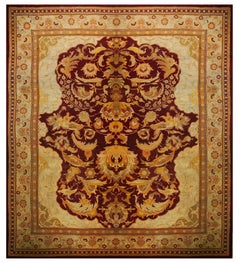 Antique Indian Amritsar Rug