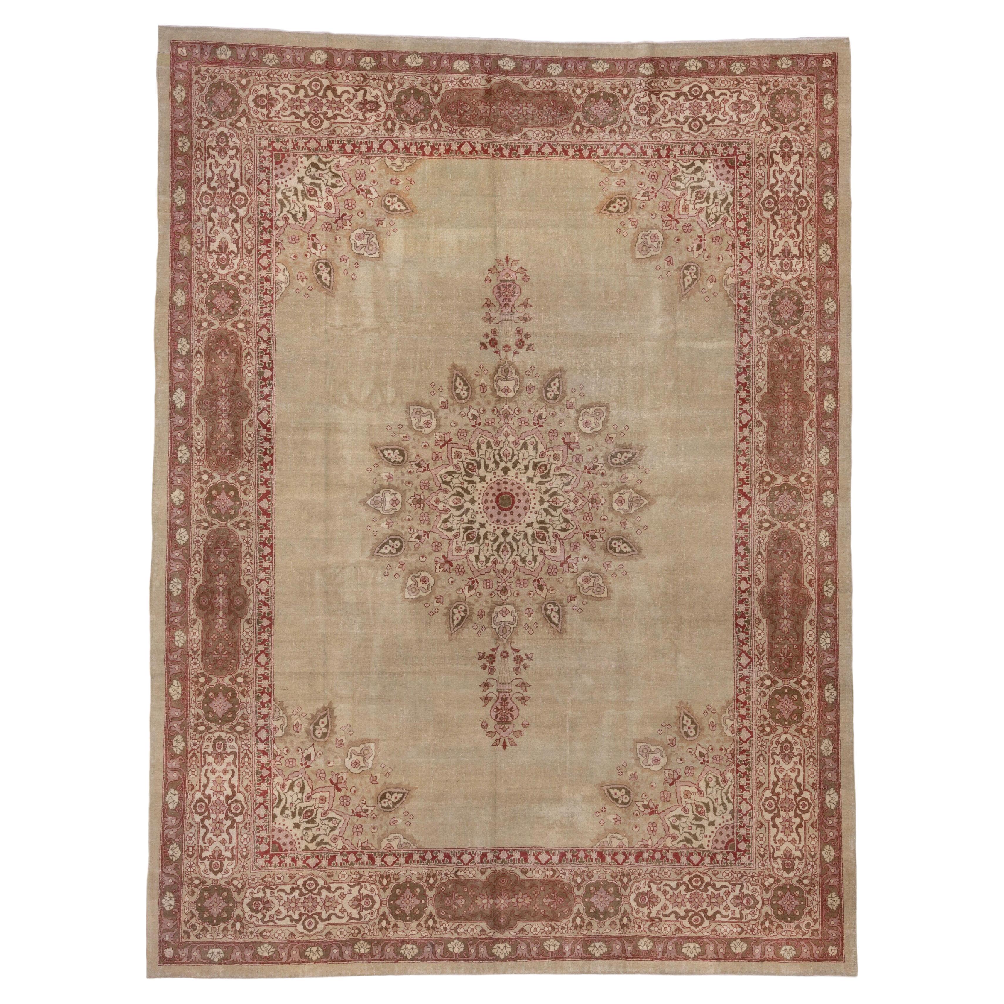Antique Indian Amritzar Carpet, Circa 1920s