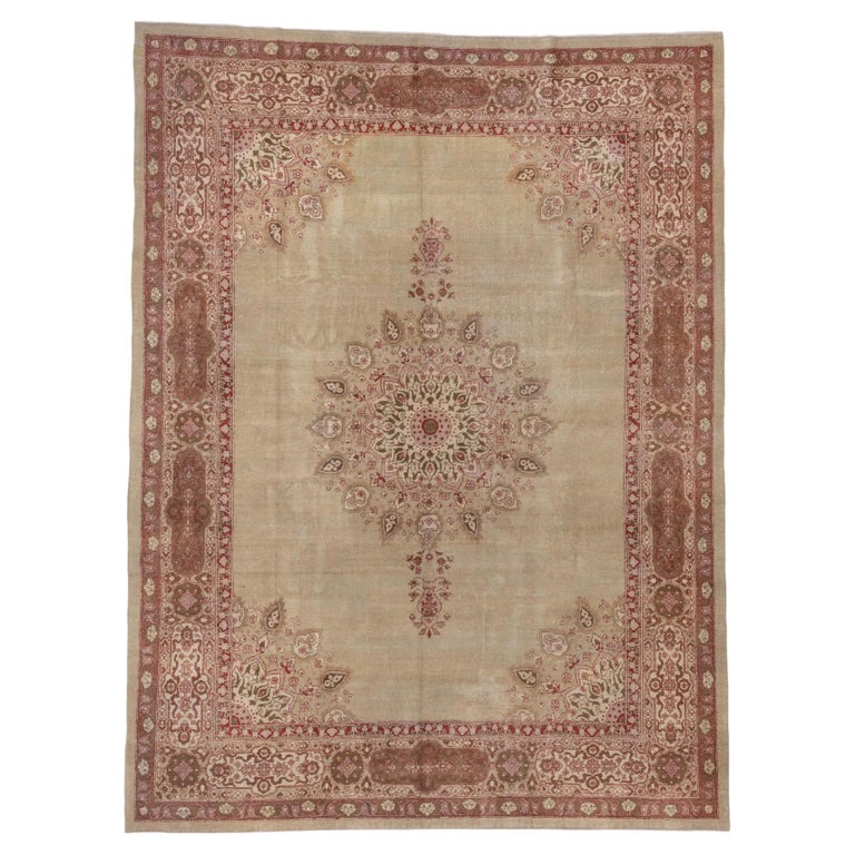 Antique Indian Amritzar Carpet, Circa 1920s For Sale