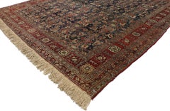 Antique Indian Area Rug with Traditional Victorian Style