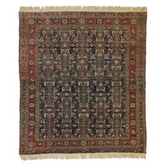 Antique Indian Area Rug with Traditional Victorian Style
