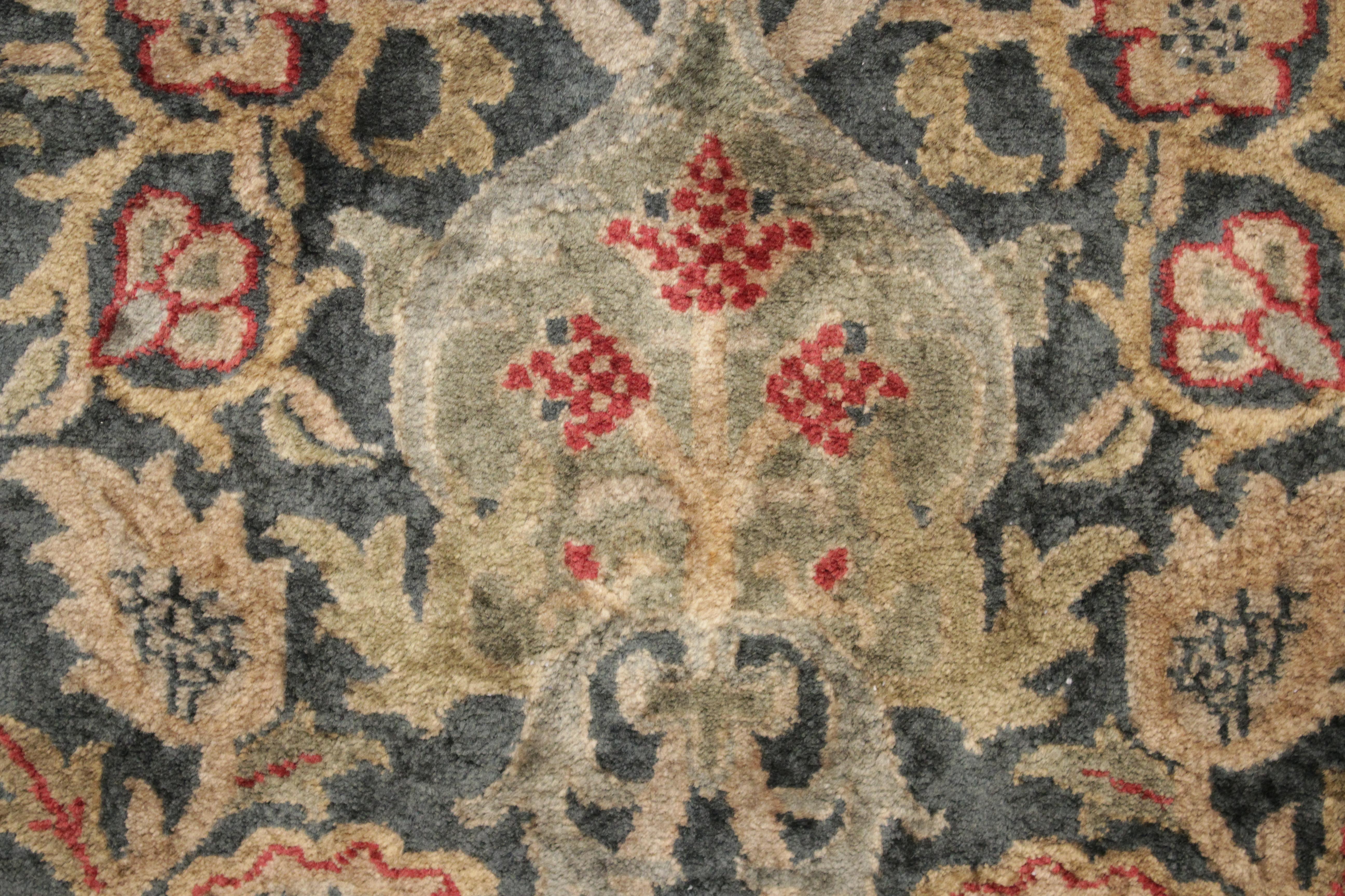 Antique Indian Arts & Crafts Rug with William Morris Hammersmith Design 1
