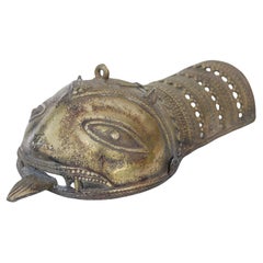 Antique Indian Brass Dandpatta with fantastic Metal Work